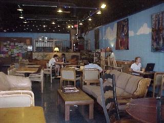 Great place to socialize, study, or use our Wi-Fi!